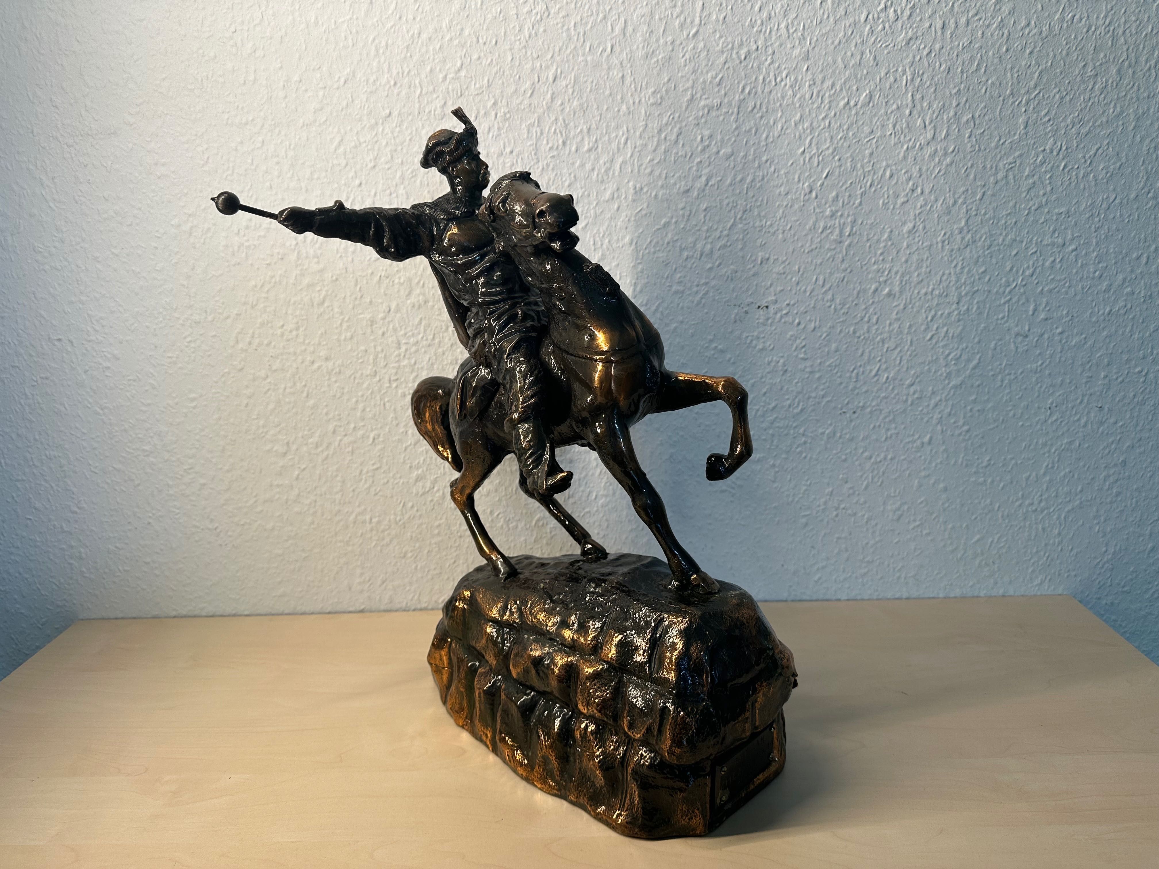 Ексклюзивна скульптура/статуетка Богдан Хмельницький на коні