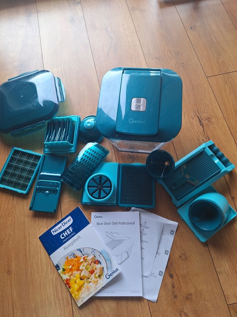 Genius - Nicer Dicer Chef Professional Szatkownica i Krajalnica