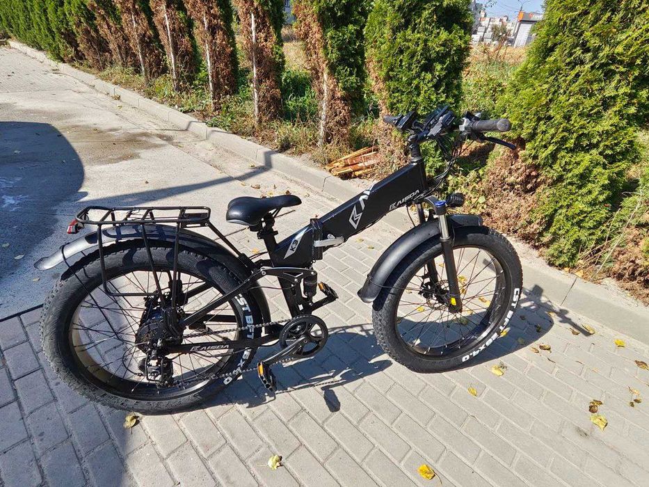 Електровелосипед фетбайк KAISDA K3 (500-1000Вт в піку; 10 А/год; 48 В)