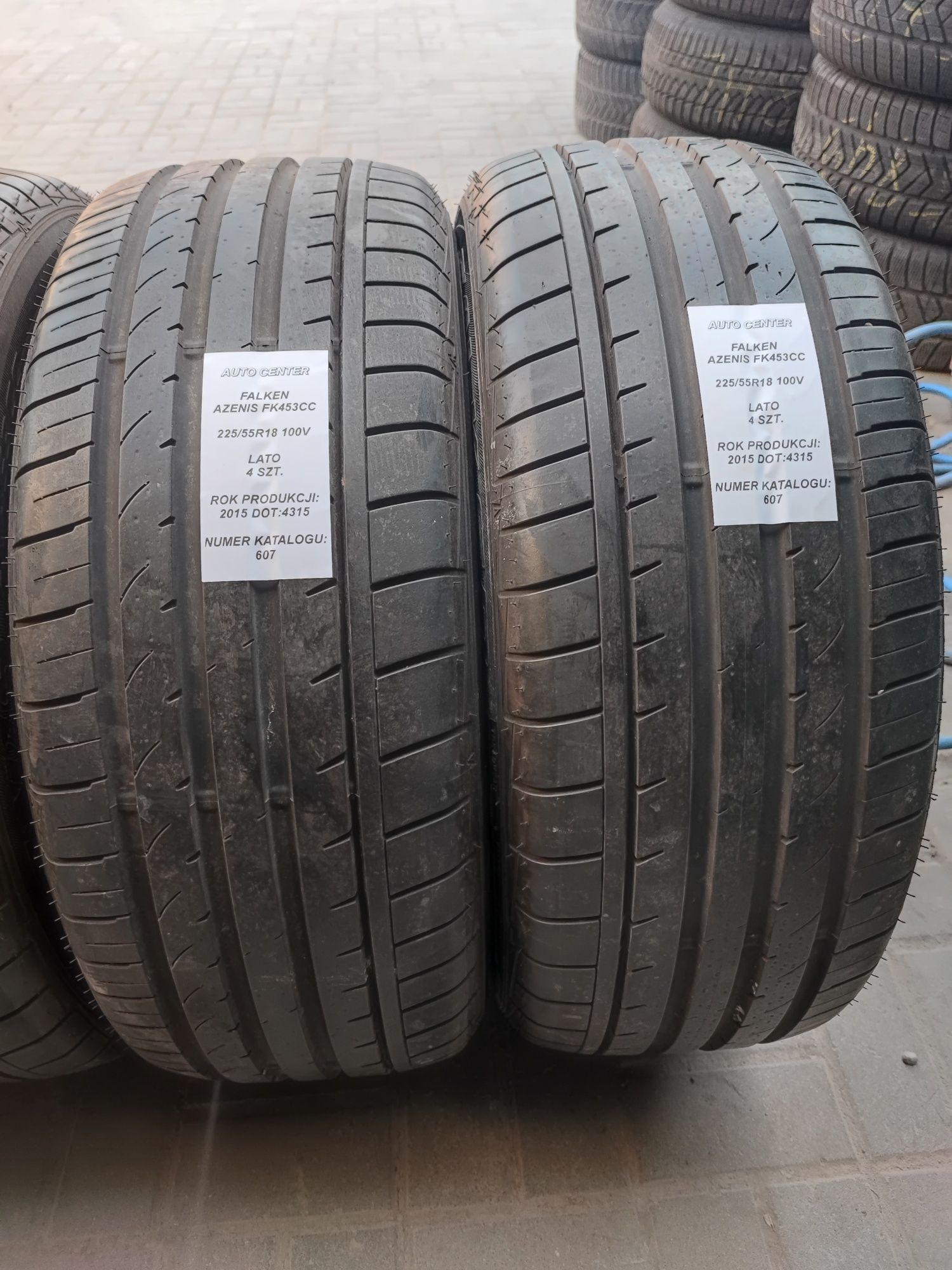 Opony letnie 235/55R18 100V Falken Azenis FK453CC | Komplet