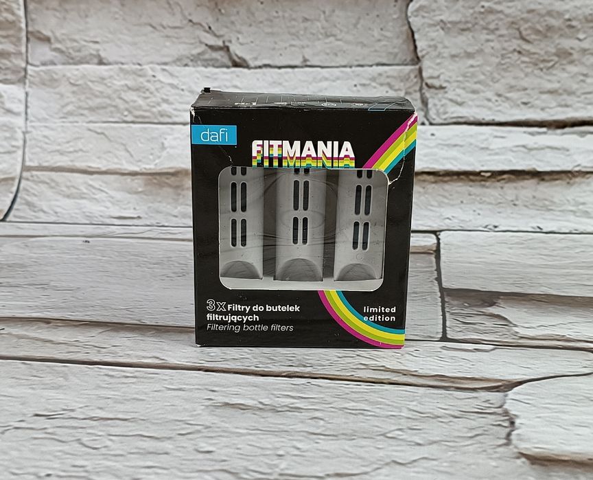 3 x filtry do butelek filtrujących Dafi