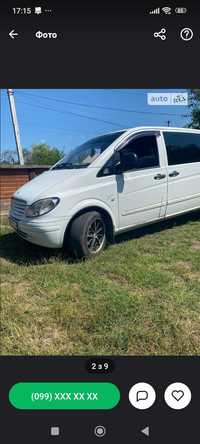 Терміново Mercedes Benz Vito