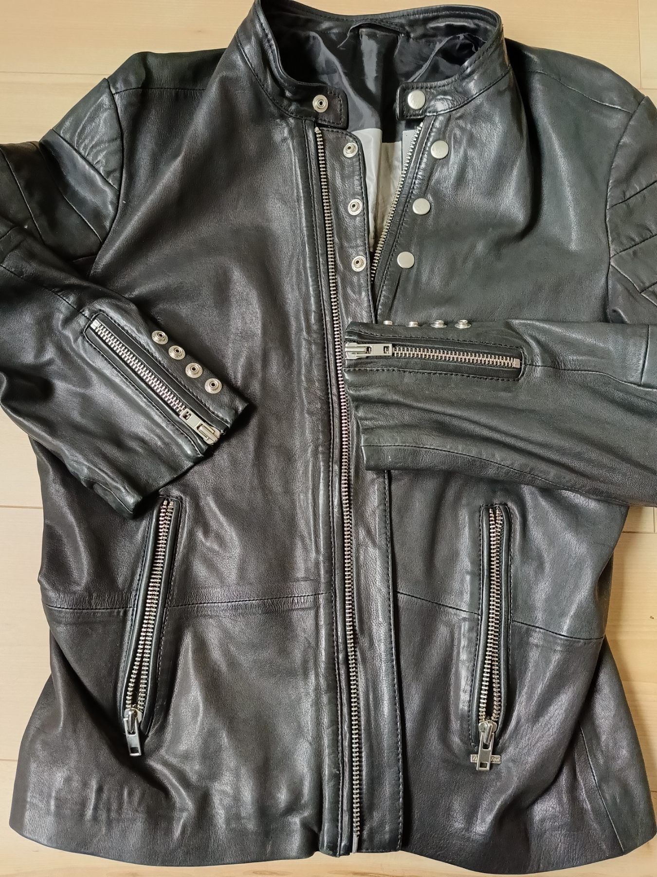 Куртка кожаная diesel