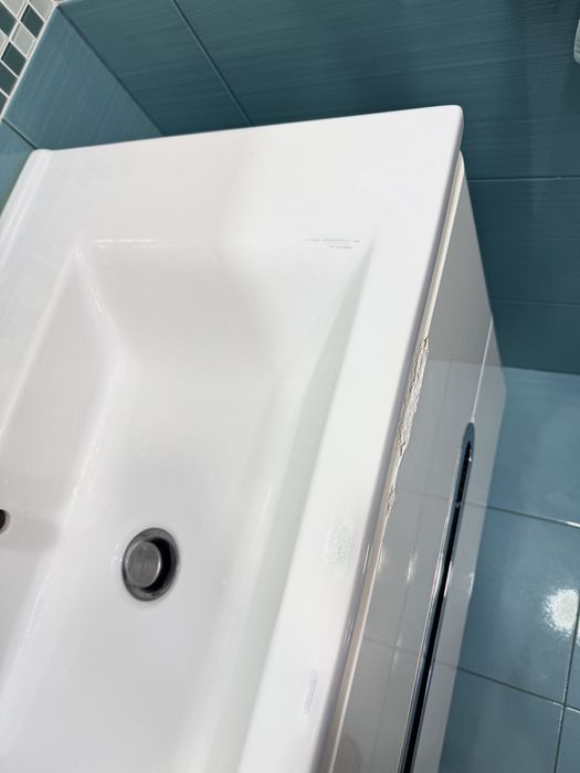 Подвесная тумба(75см) + умывальник