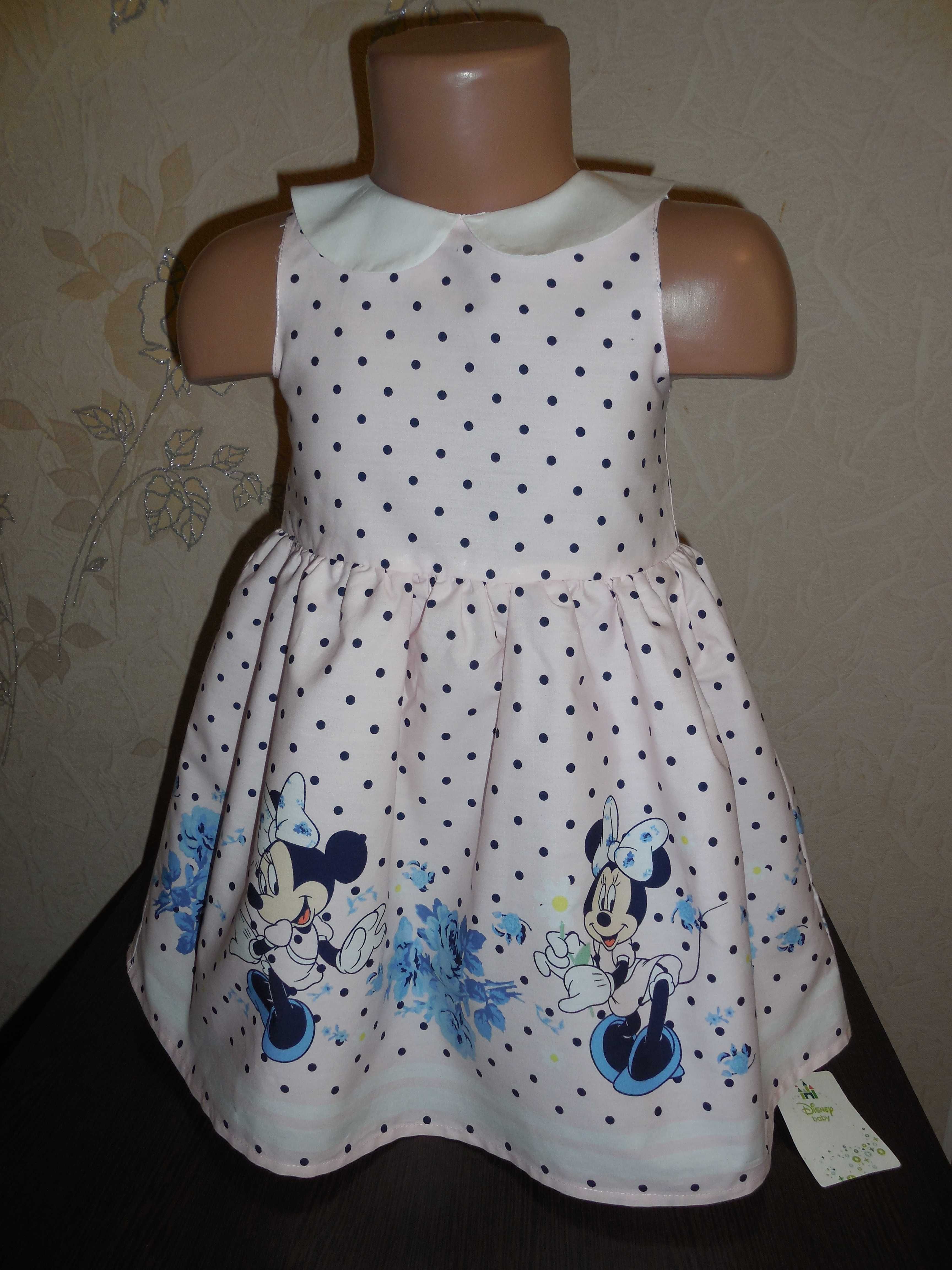 Продаю нарядное платье Disney c Minni, 2-3 года.