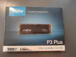 Dysk crucial P3 Plus 500gb