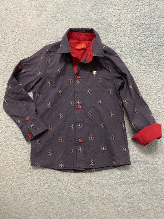 Рубашка ferrari на хлопчика 98-104 см 3 роки в ідеальному стані