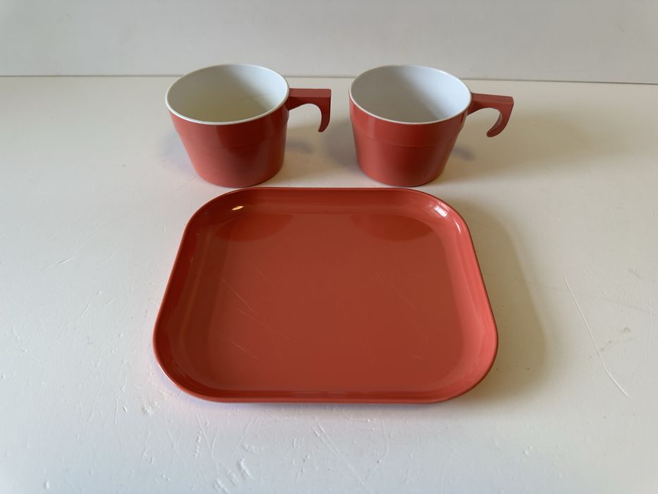 Conjunto de café em baquelite para a TAP.