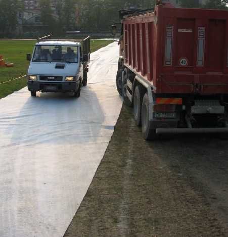 Geowłóknina Poliestrowa - Gramatura 150 - Szerokość 4m - 50mb