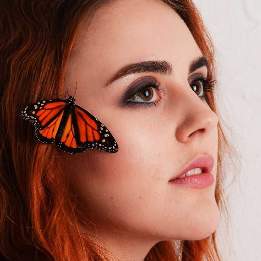 Фотосесія з живими метеликами. Співпраця для фотографів.