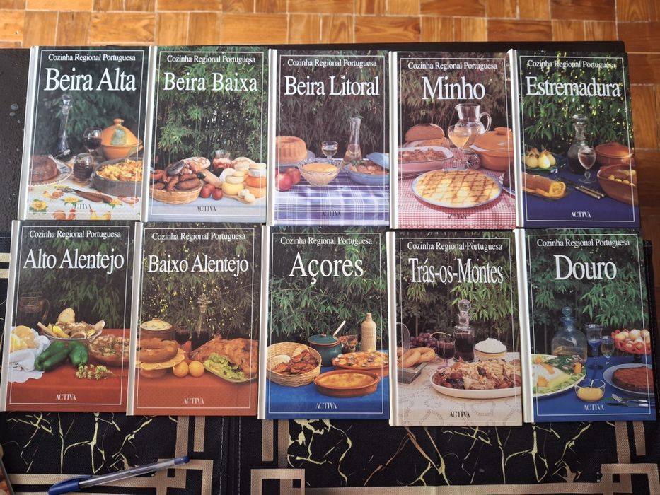 Livros cozinha regional Portuguesa