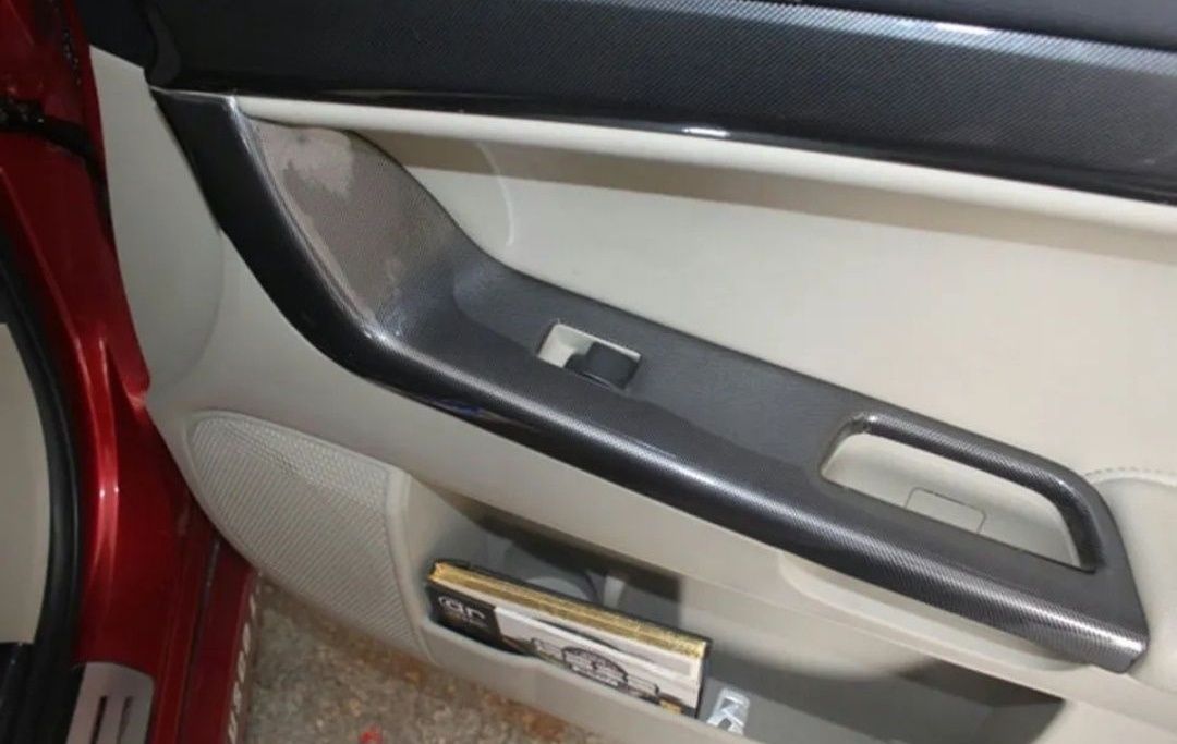 Накладки на карты дверей, подлокотники Mitsubishi Lancer X