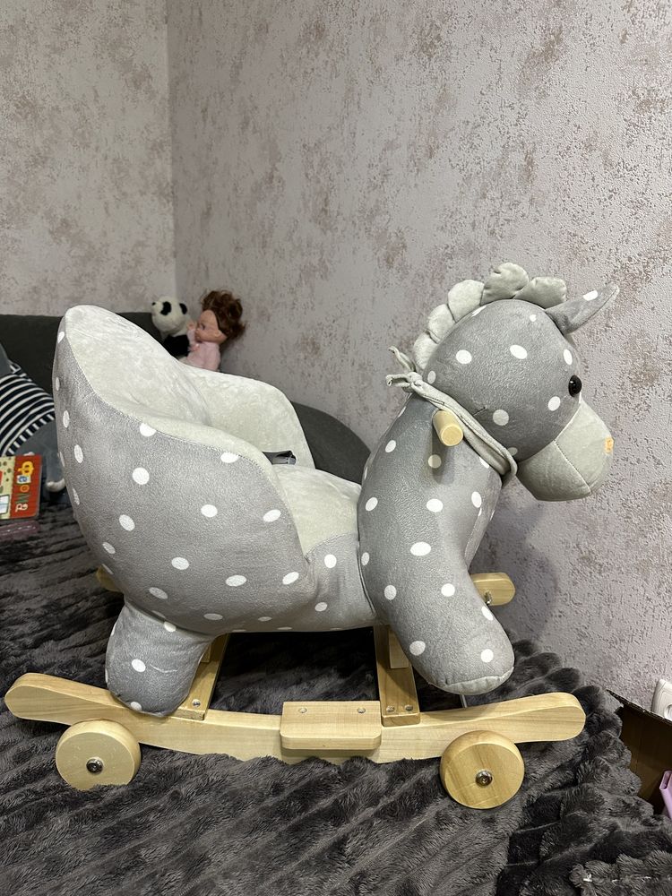 Дитяча качалка з колесами Kinderkraft