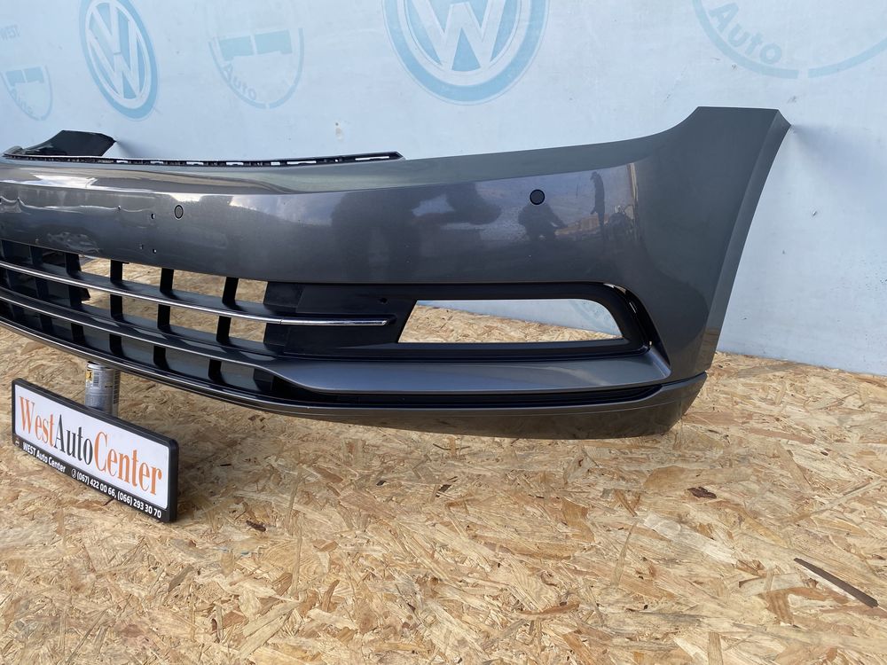 Vw Passat b8 пассат бампер передній решітка