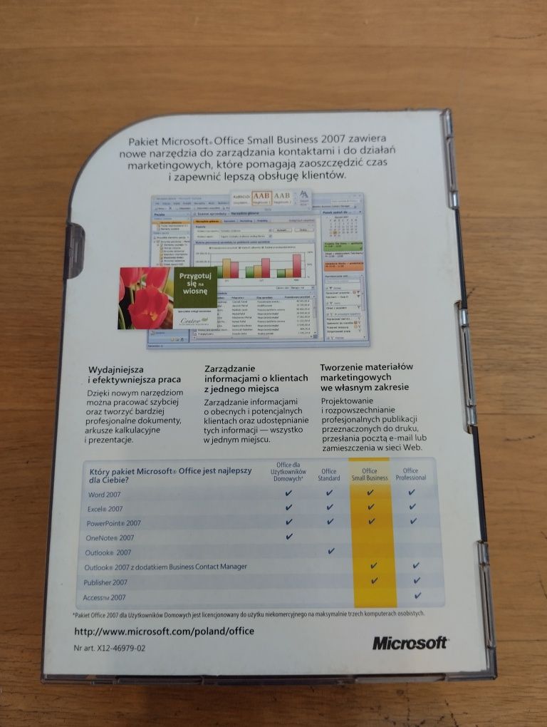 Microsoft office small business 2007 PL BOX wysyłka w cenie