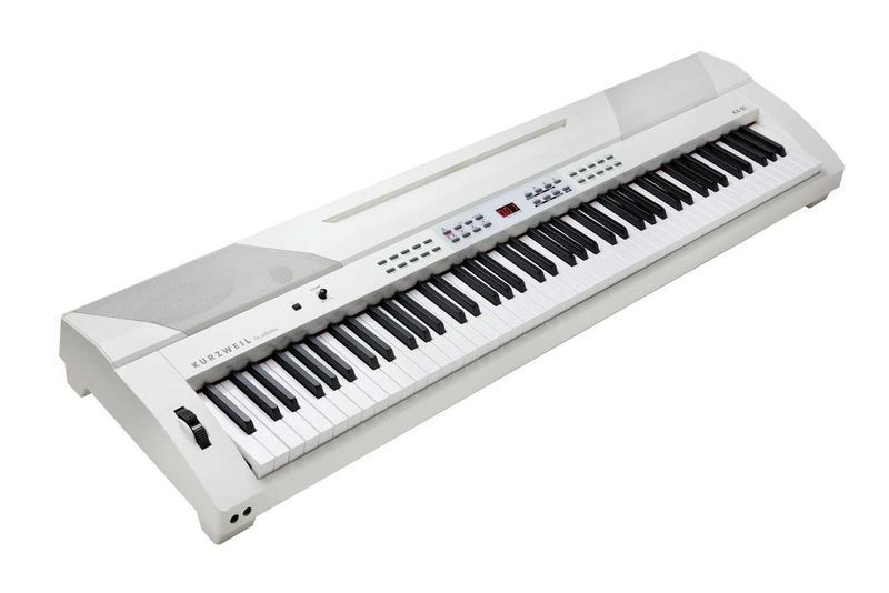 Kurzweil KA-90 BIAŁE pianino + STATYW i PEDAŁY / zostaw stary