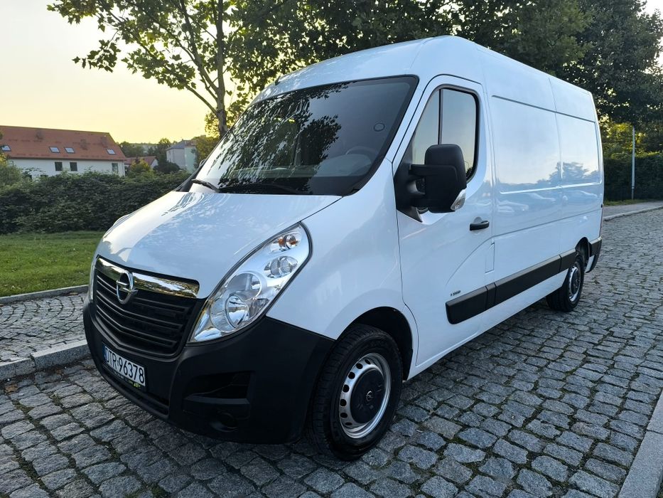 Opel Movano 2.3cdti 125km bezwypadkowy, oryginalny lakier, 250tkm
