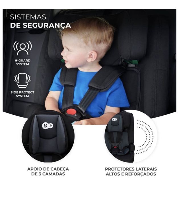 Cadeira de bebé KINDERKRAFT - 1, 2 e3