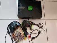 Xbox classic sprawna konsola czyta gry z CD komplet gotowy do gry