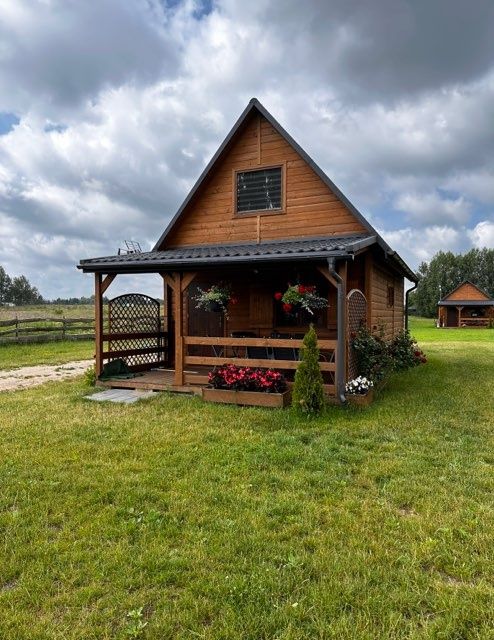 Domki nad jeziorem#działka z linią brzegową # pomost # sauna#jacuzzi