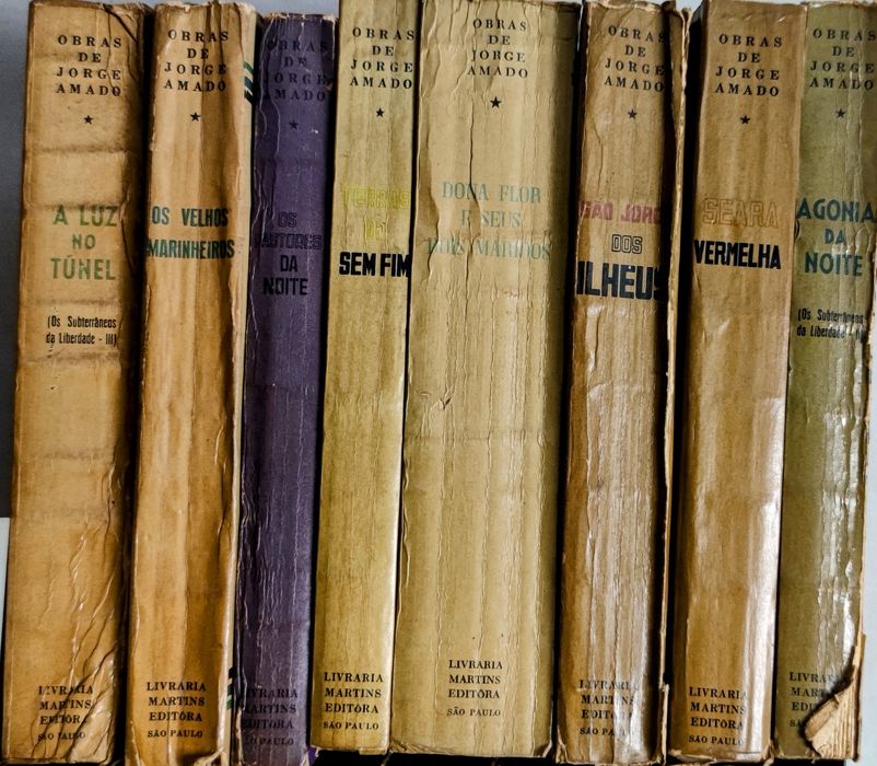 Lote 1 do autor - Jorge Amado ( ler descrição) Ref: CE 2