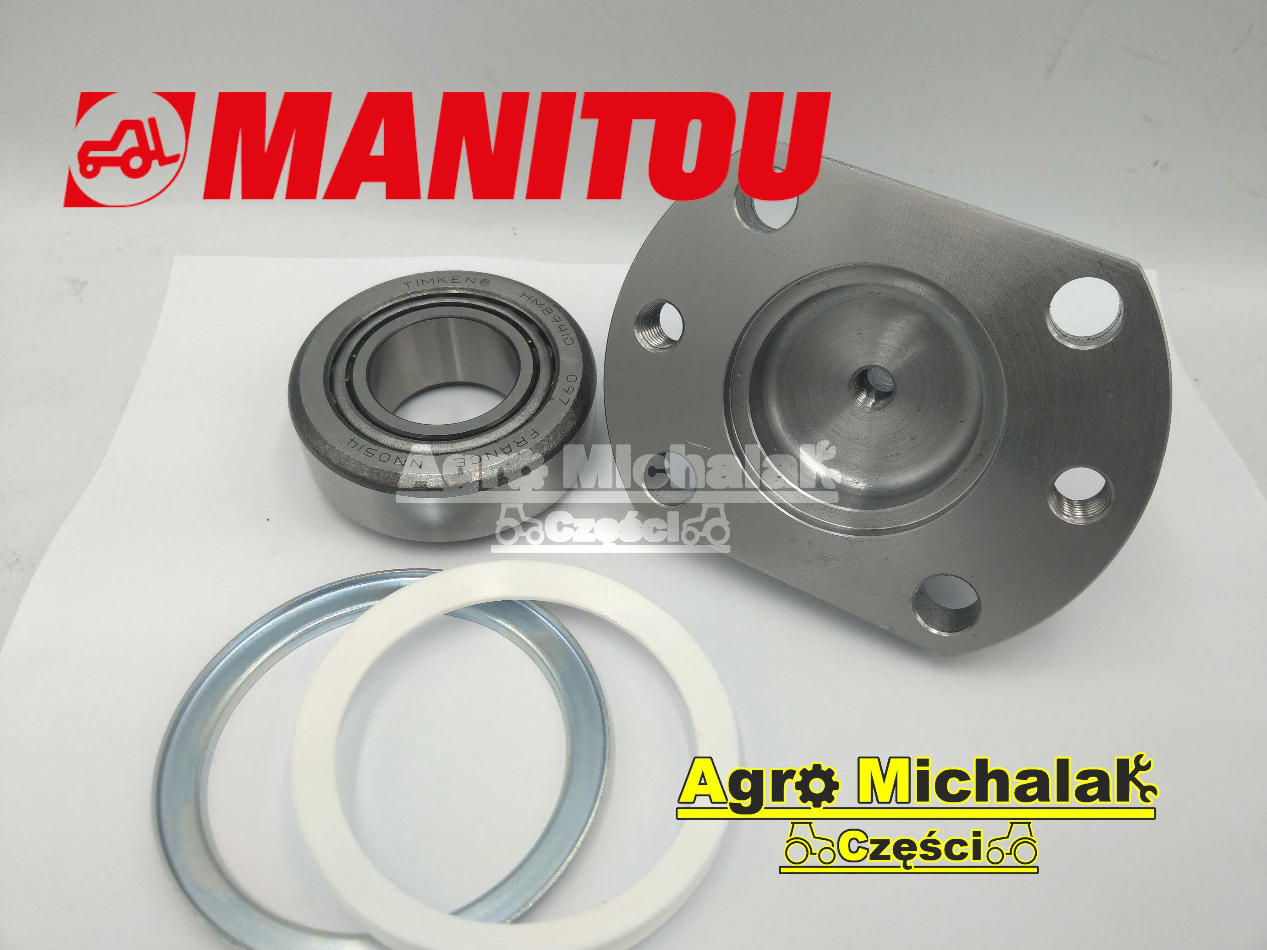 Sworzeń  zwrotnicy Manitou ML635, 632, MT845, MT728, MT845, MT1637