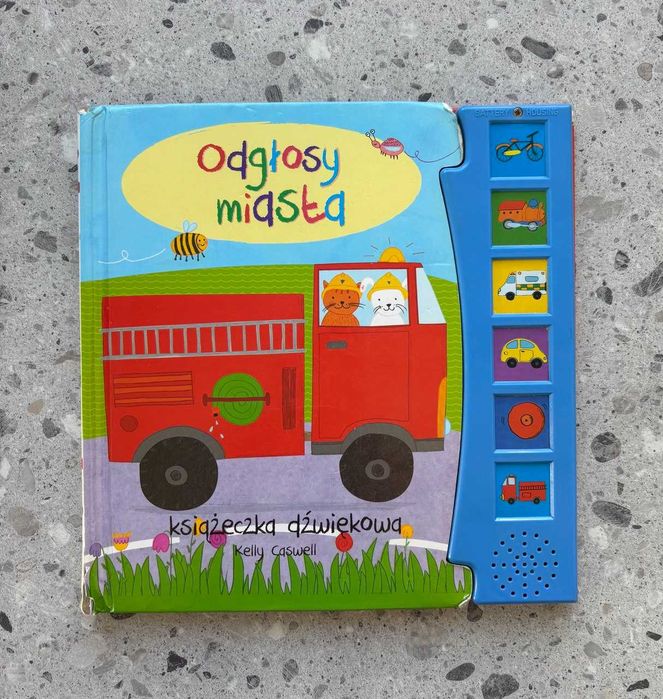 Odgłosy Miasta książeczka dżwiękowa z napisami