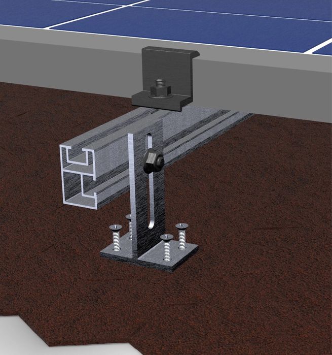 Системи кріплення під різне перекриття для сонячних панелей