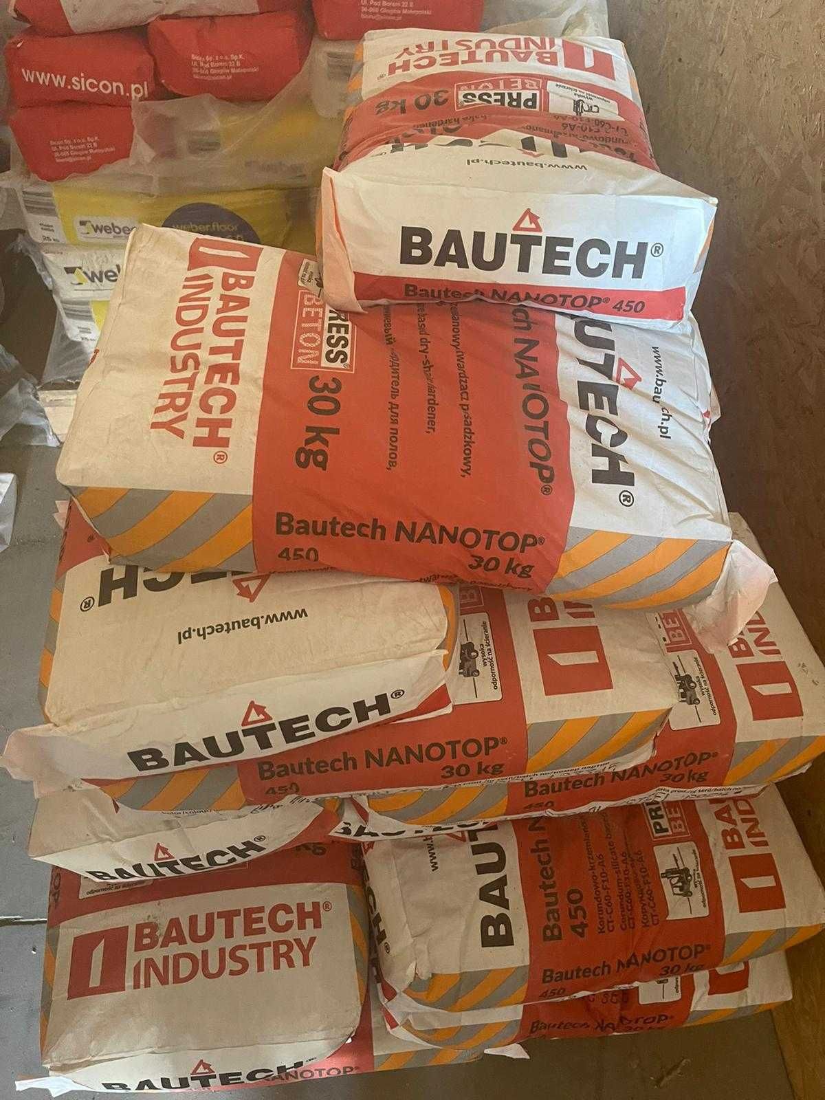 30 KG Posypka utwardzająca do betonu BAUTECH NANO