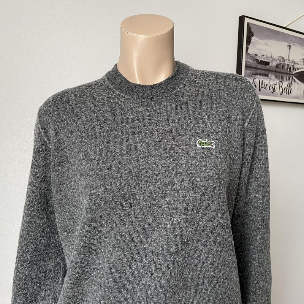 Lacoste sweter damski L wełna
50%Wełna