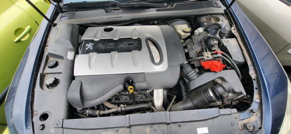 Peugeot 607 2.7 hdi km na części maska lampa zderzak