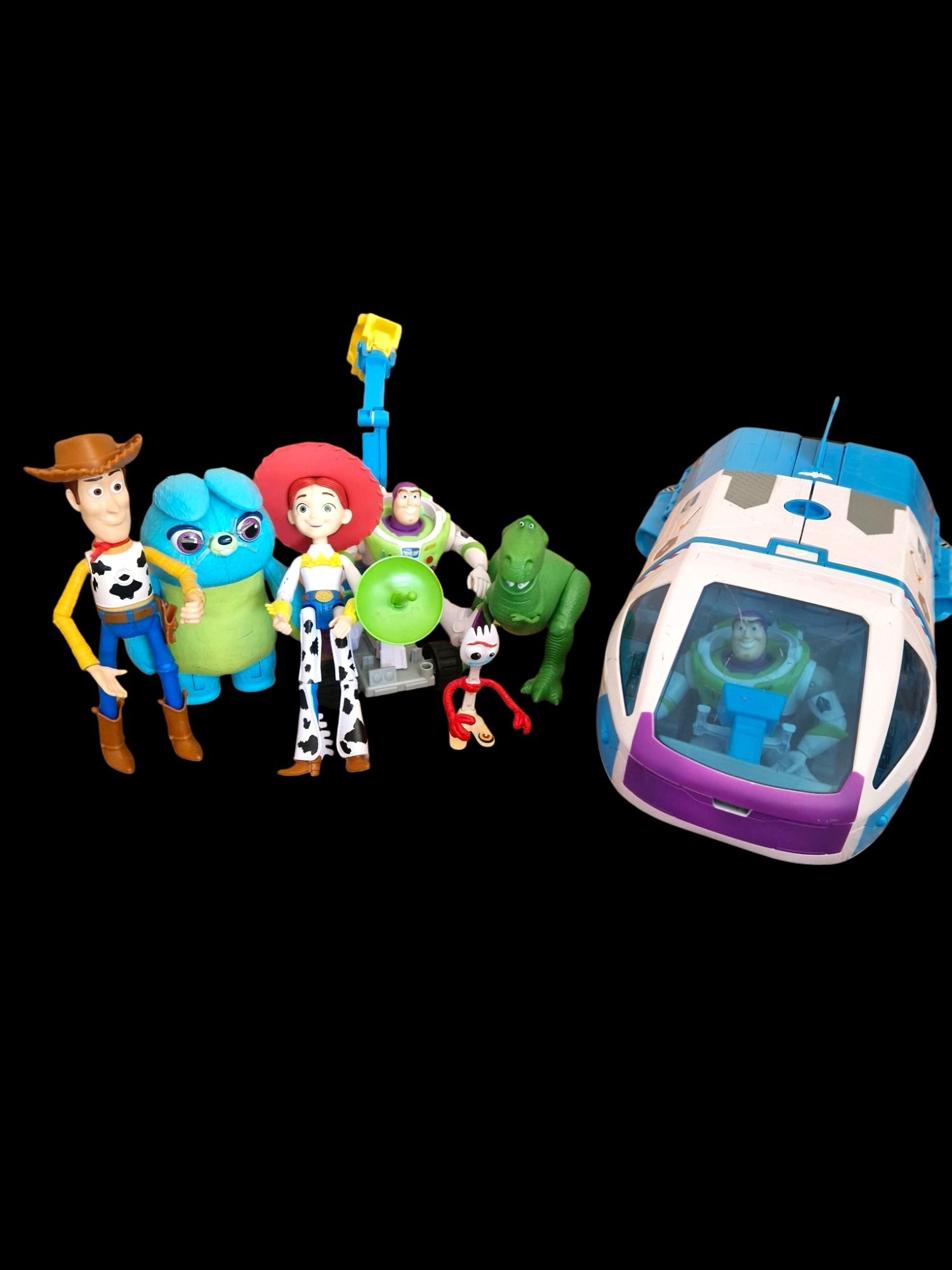 Mega Zestaw - Pojazd kosmiczny Toy Story +figurki