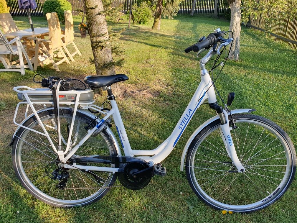 Holenderski rower Elektryczny Stella Allegra 2024r System Bafang 600km