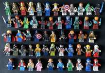 LEGO сумісні мініфігурки, ціна за шт, marvel,DC,Ninjago
