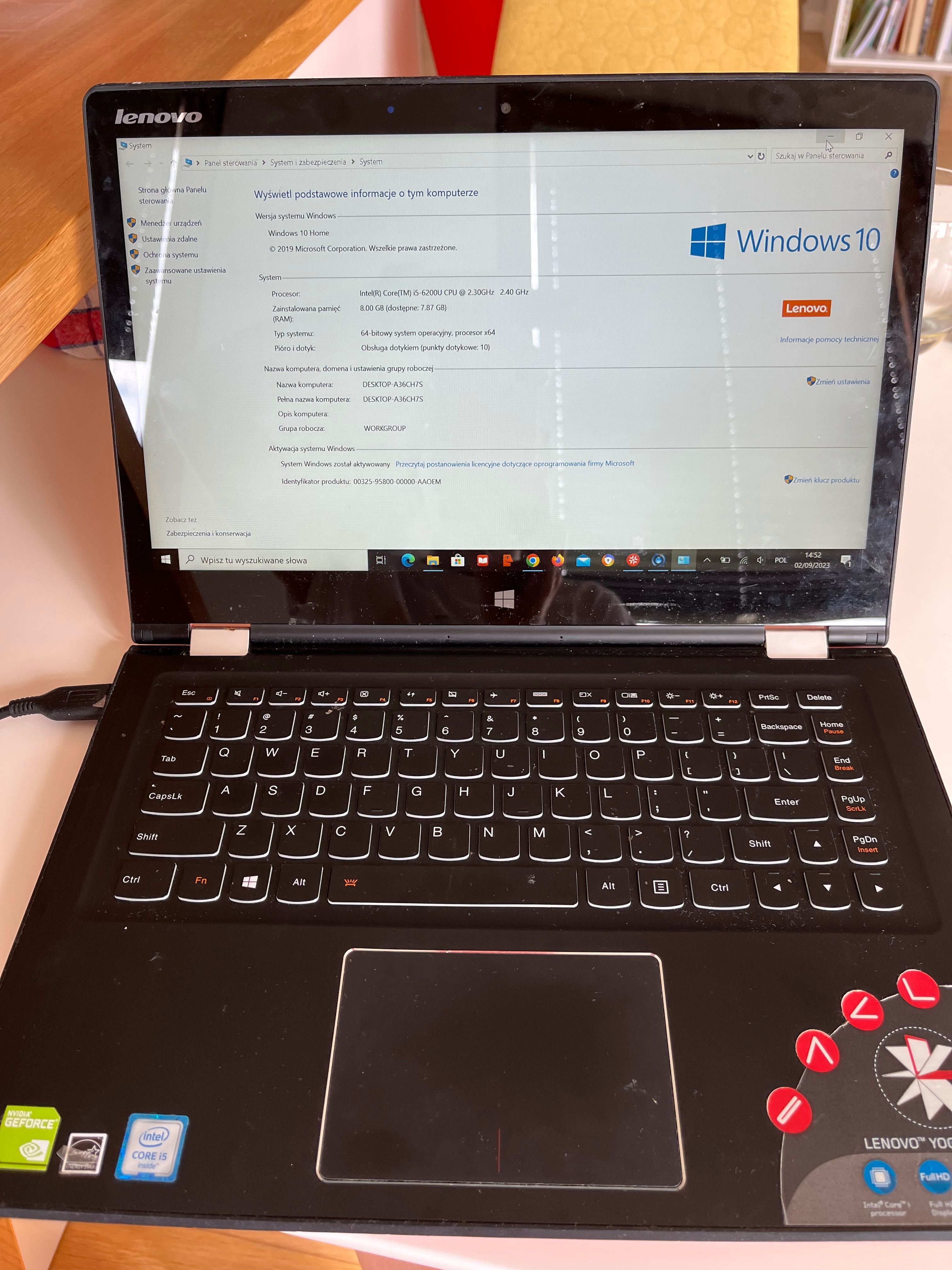Laptop Lenovo Yoga 700 2w1