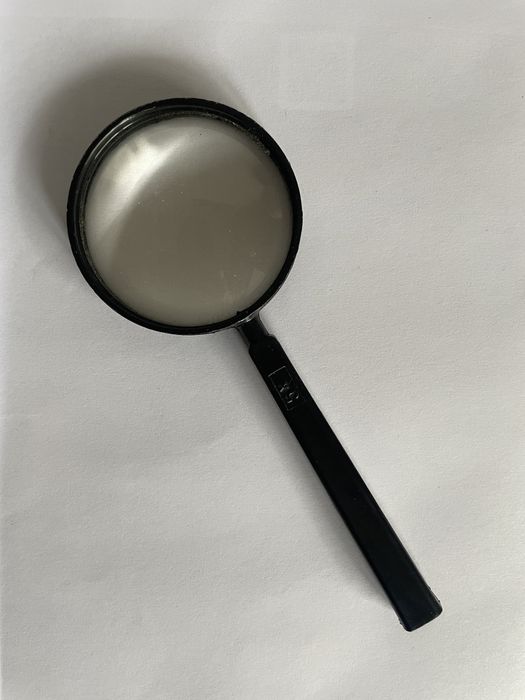 Lupa powiekszajaca x5 zabytkowa PRL