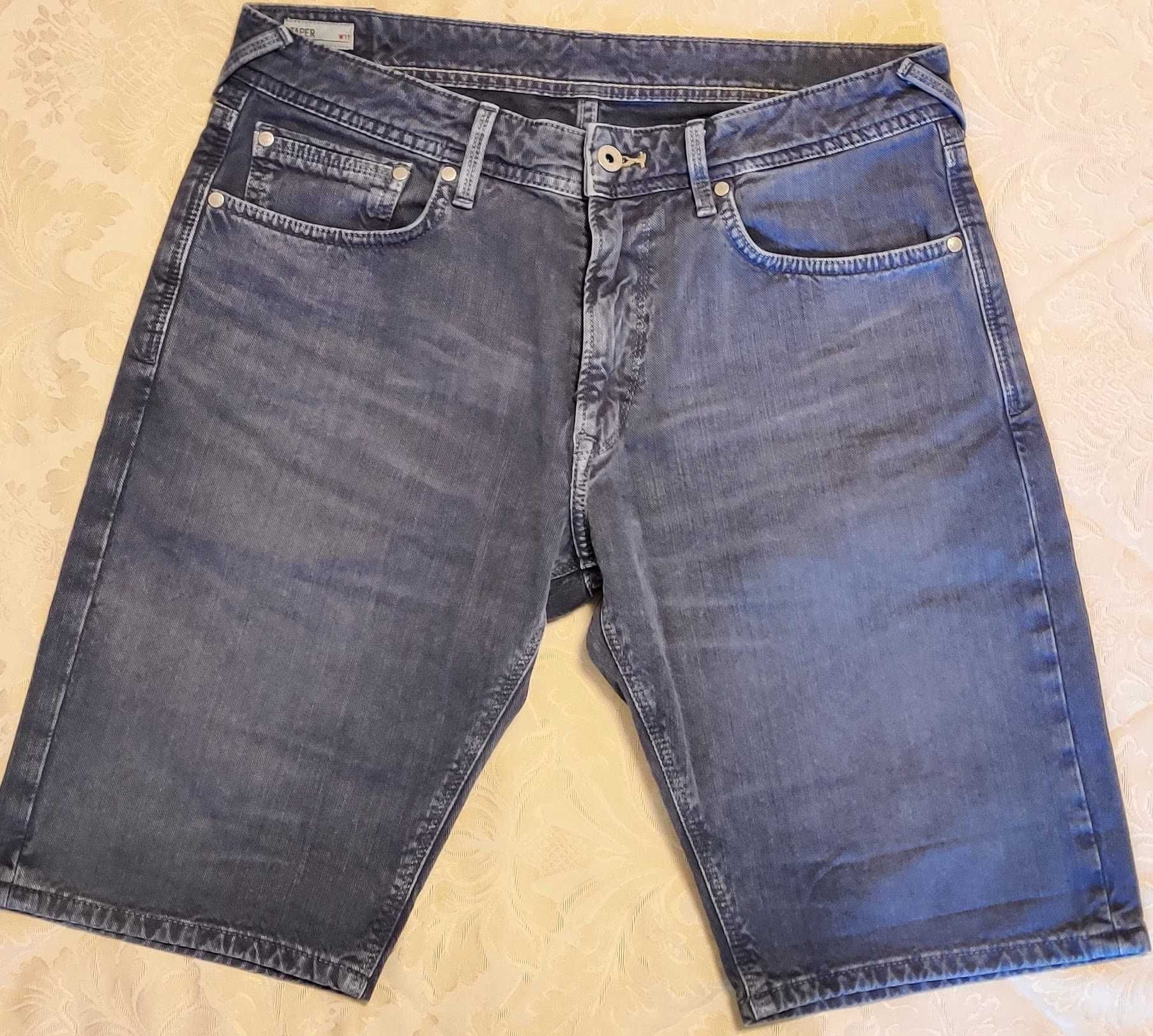 Calções de ganga p/ rapaz marca Pepe Jeans (W32)