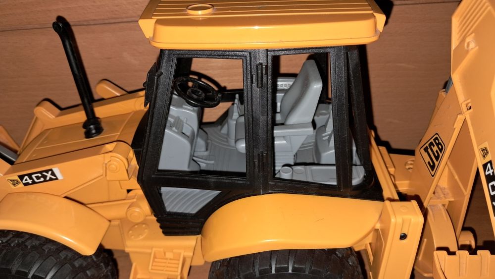 Escavadora dupla Bruder