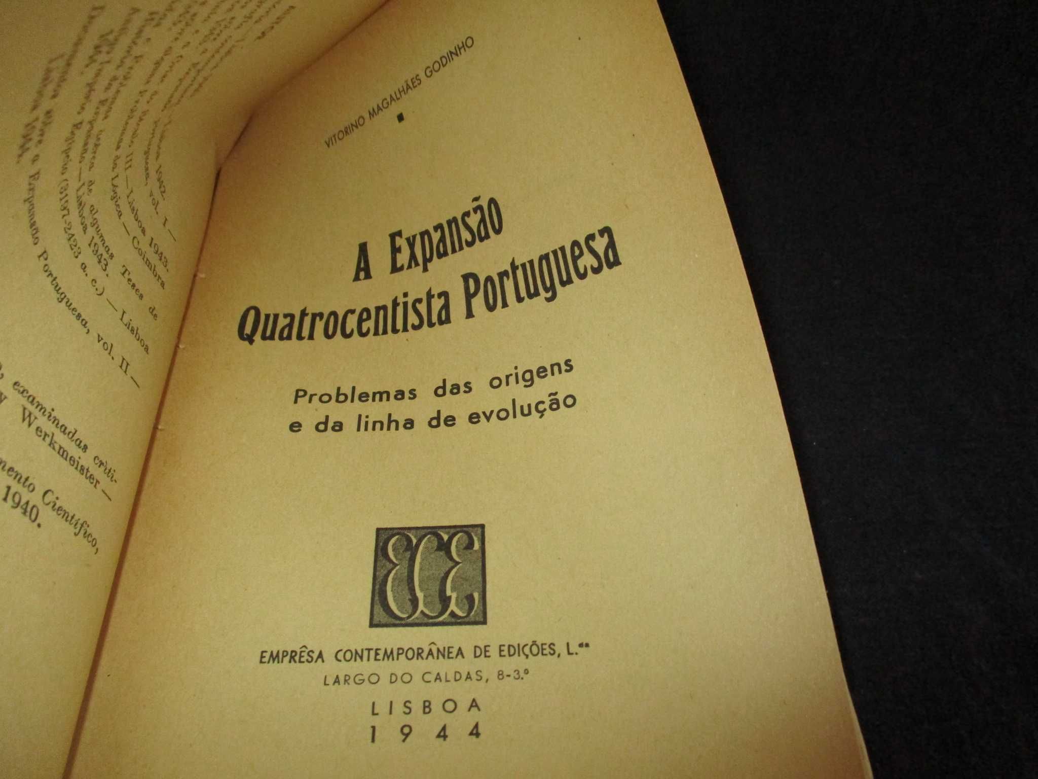 Livro A Expansão Quatrocentista Portuguesa 1945