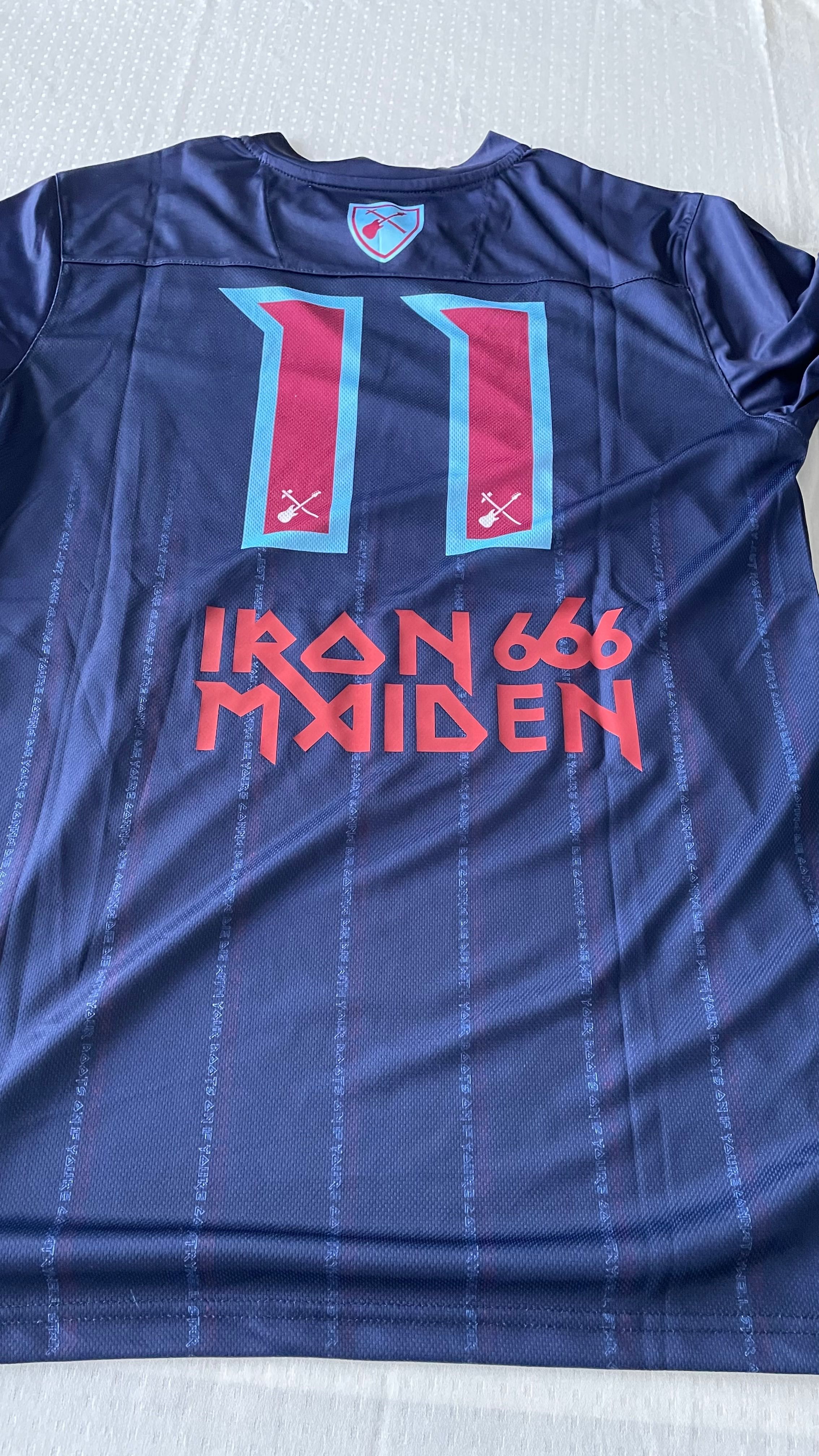 Iron Maiden - West Ham - Soccer Shirt - 2019