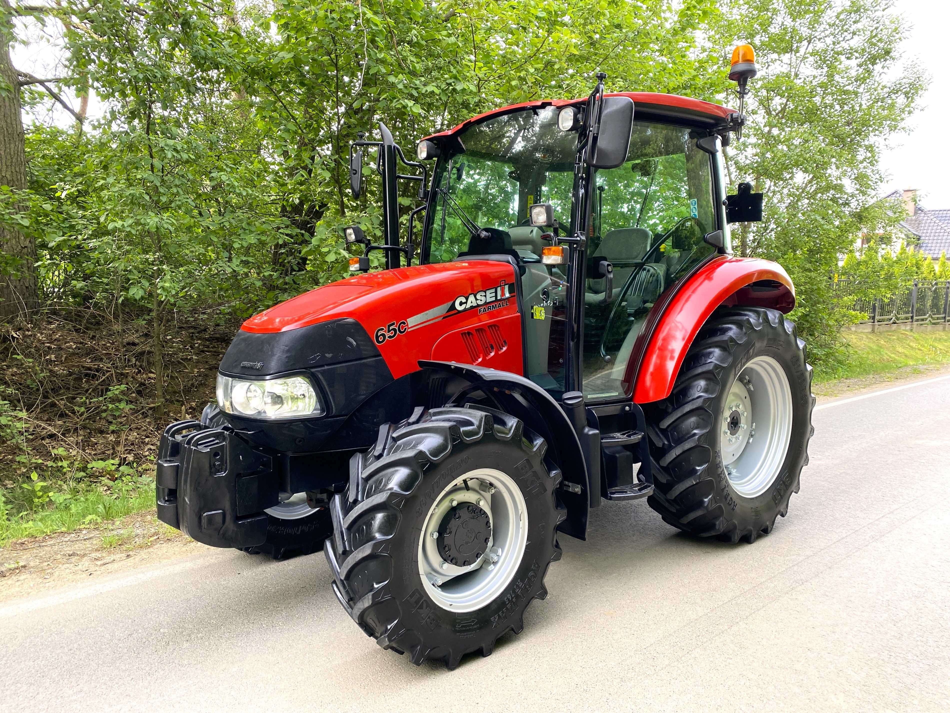 CASE IH FARMALL 65C 2014 rok STAN BARDZO DOBRY case jx new holland td