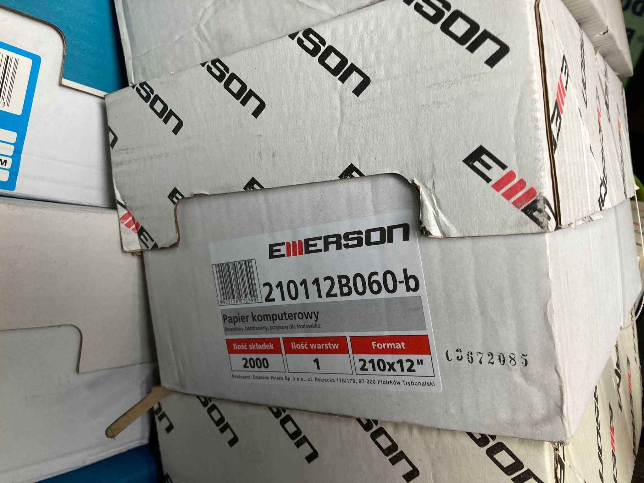 Papier komputerowy Emerson  210x12x1 B 
 210112B060