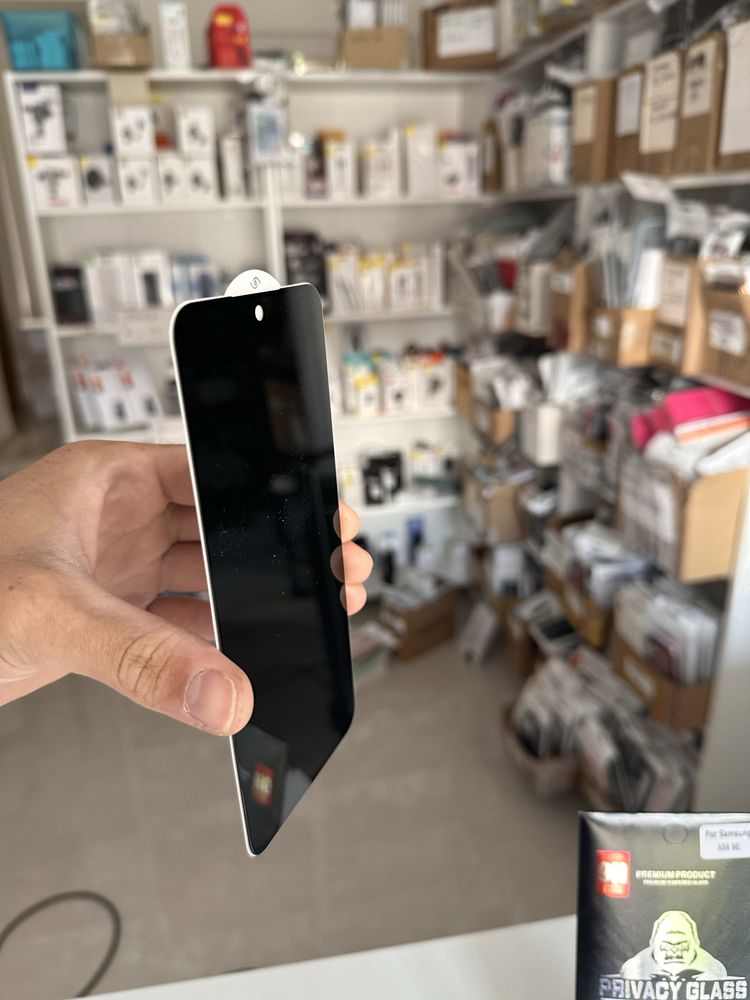 Szkło Prywatyzujące private 9D cały ekran do SAMSUNG GALAXY A56 5G