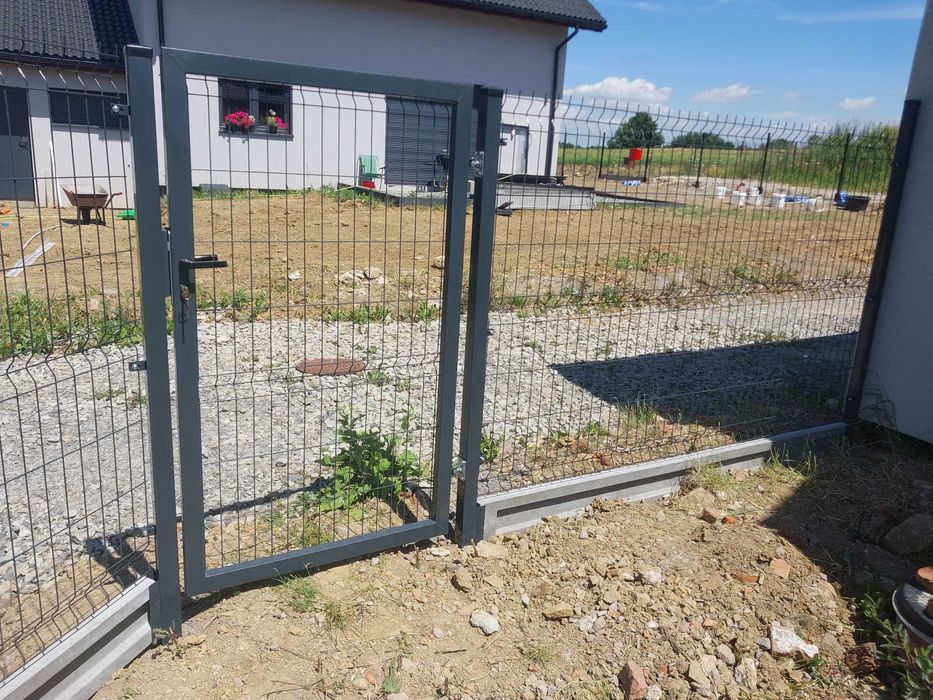 Ogrodzenia PANELOWE Słupki BRAMY Furtki Panele 3d transport PRODUCENT
