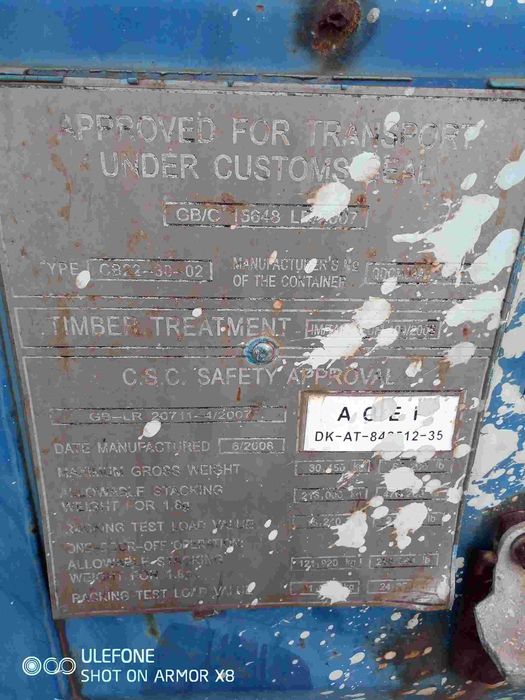 Tanio Kontener 20'DC DV używane Wrocław