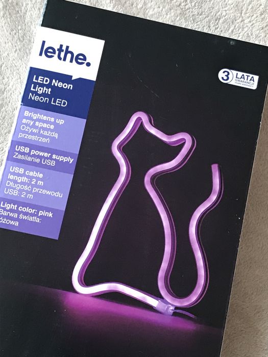 Led w kształcie kota