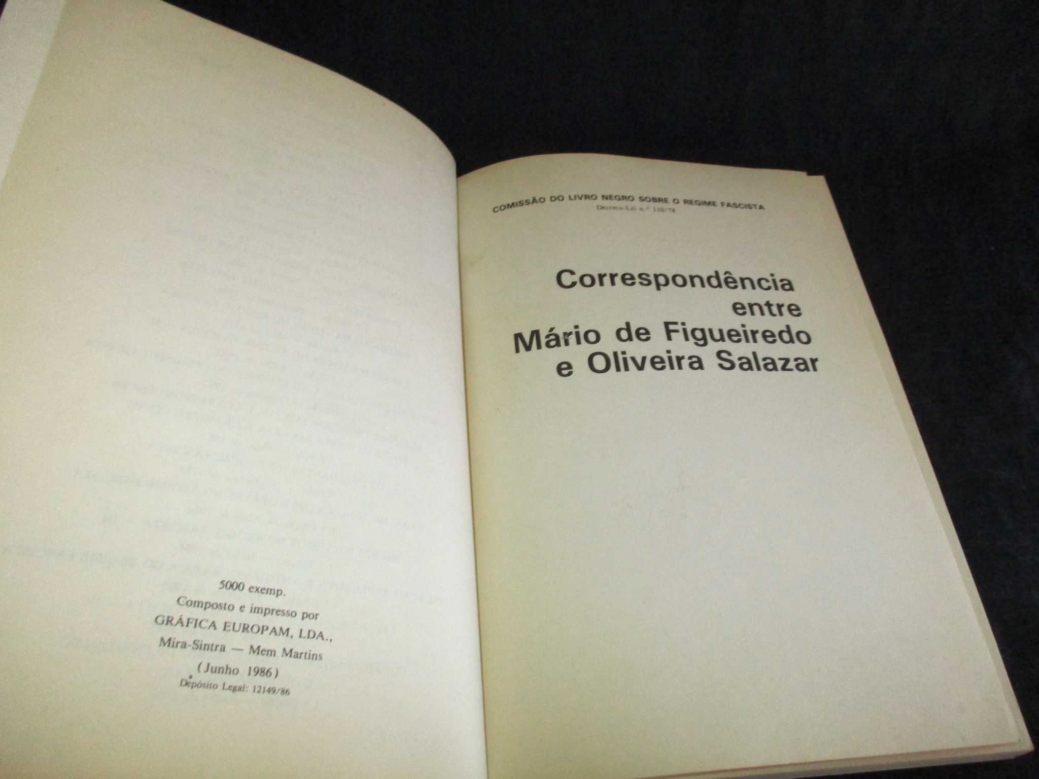 Livro Relatórios para Oliveira Salazar 1931 a 1939