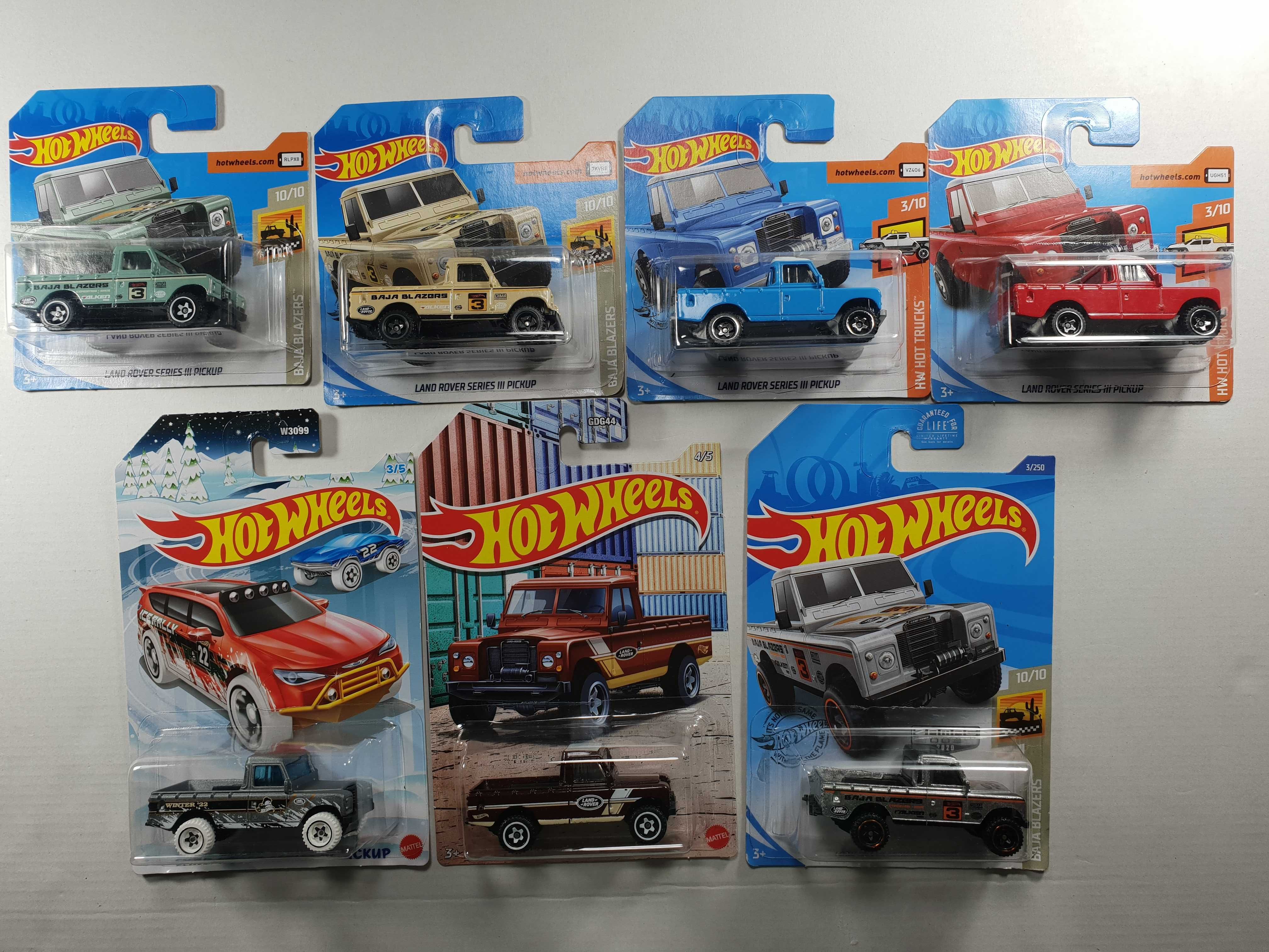 Hot wheels 27 Unid. - Land Rover Defender Coleção