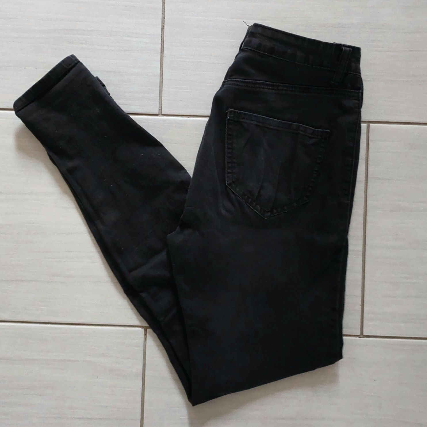 czarne skinny jeans FBSister