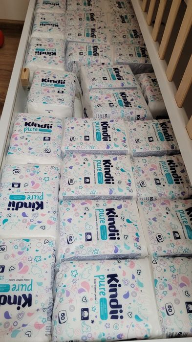 Kindii pure płatki bawełniane dla niemowląt